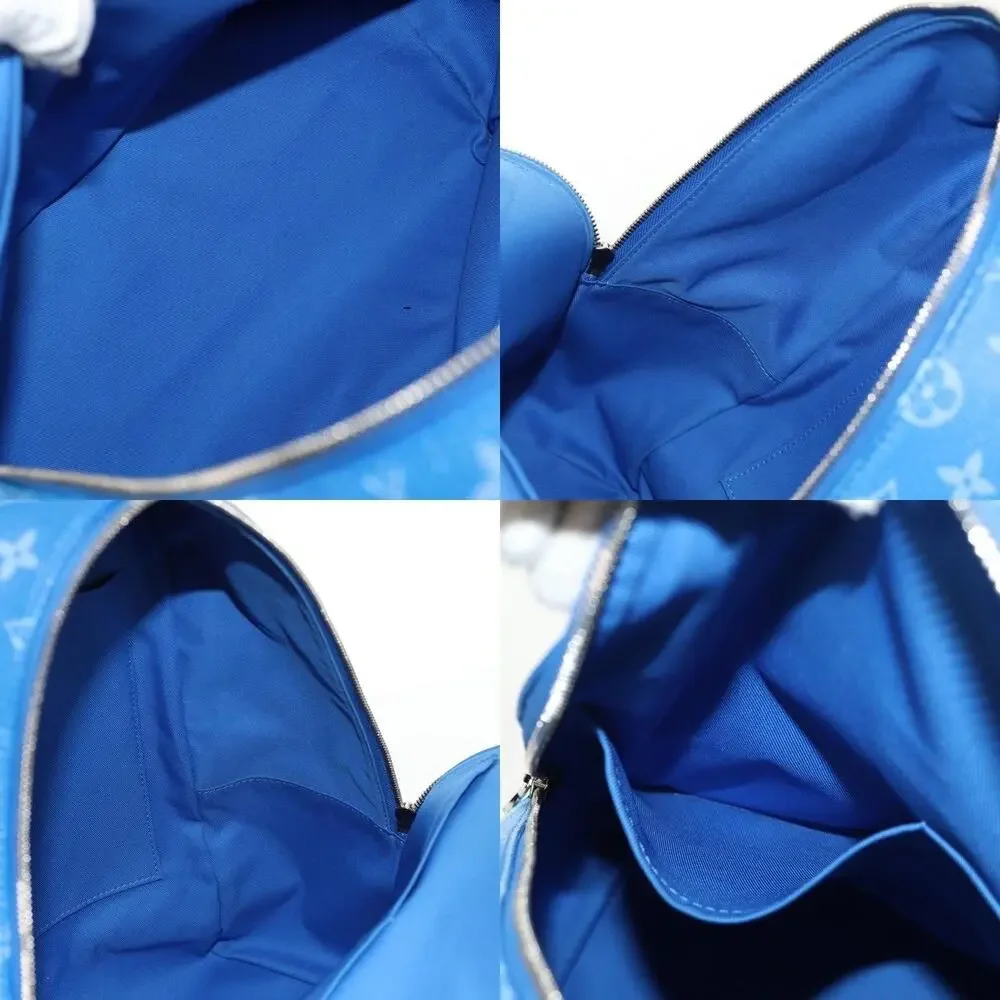 Louis Vuitton Monogram Clouds Multi Pocket Backpack Blue